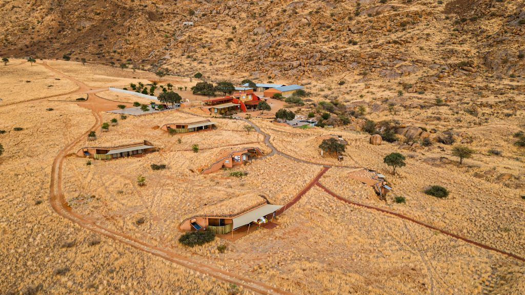 Drone namibia desert ecofriendly ecotourism